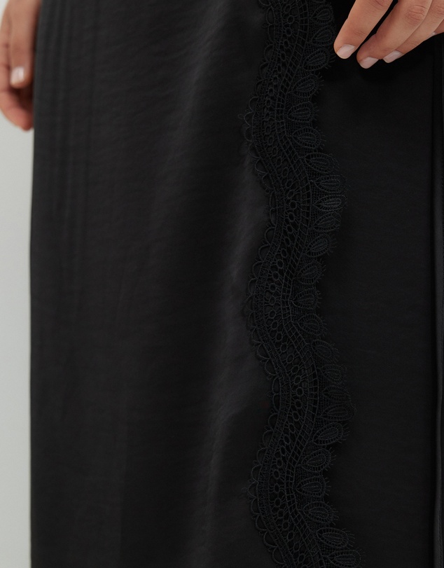 Calli - Union Satin Wrap Dress