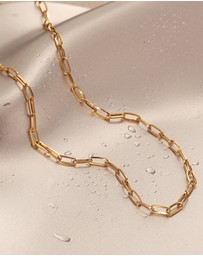 Zoe Olivia - Waterproof Essentials Paper Link Necklace