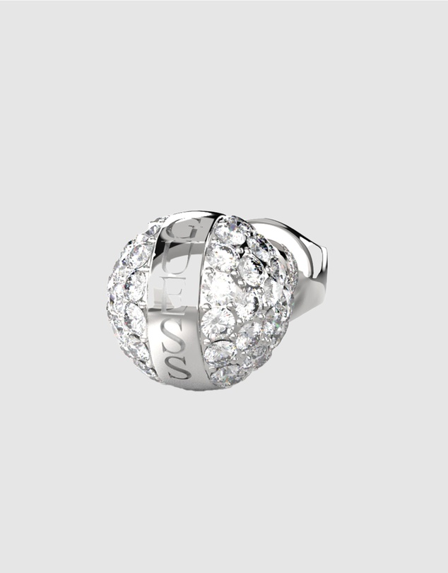 GUESS - Silver-Tone Calypso Stud Earrings