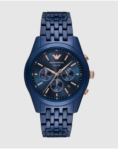 Emporio Armani - Blue Chronograph Watches