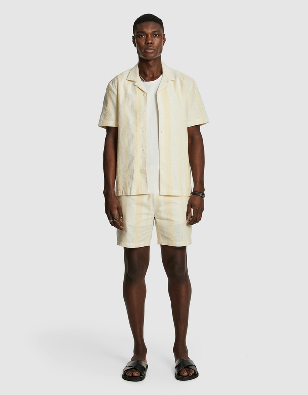 yd. - Sanders Stripe Short