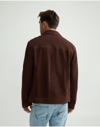 Oxford - Suede Trucker Jacket