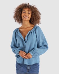 CAMIXA - Poem Linen Blouse