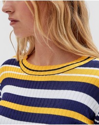 GUESS Originals - GUESS Originals Sophia Long Sleeve Ribbed Sweater