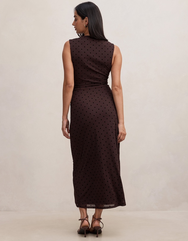 Forever New - Allegra Spot Mesh Midi Dress