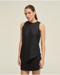 Oxford - Elouise Linen Top