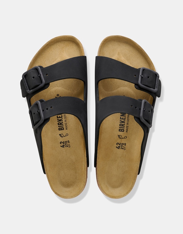 Birkenstock - Arizona Wire Buckle Nubuck Leather Regular - Unisex