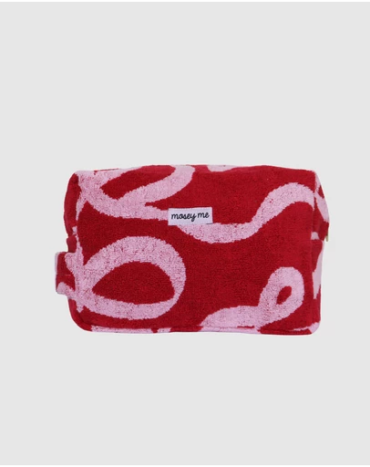 Mosey Me - Ribbon Terry Toiletry Bag