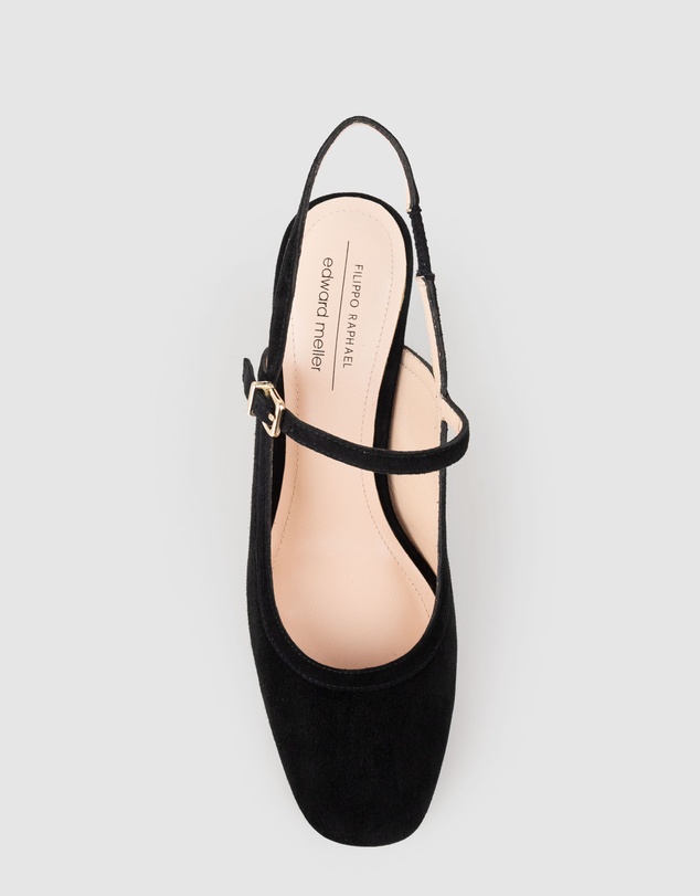 Edward Meller - CECELIA85 Block Heel Slingback Pump