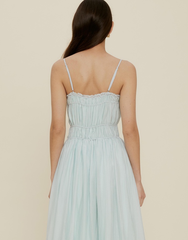The Fated - Rosie Gathered Midi Dress