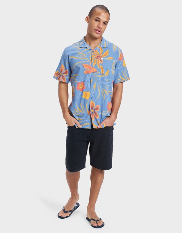 Quiksilver - Mens Beach Club Short Sleeve Shirt