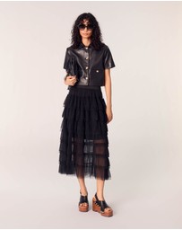Maje - Valdom Leather Blazer