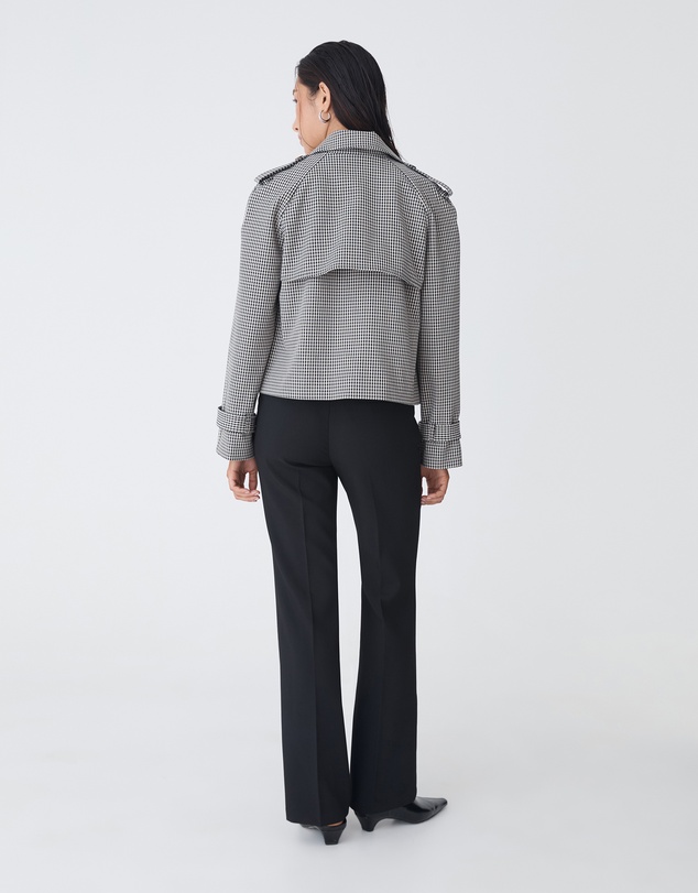 Forcast - Flynn Cropped Trench Coat
