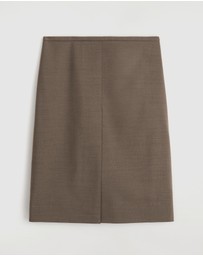 COS - Merino Wool-Blend Pencil Skirt