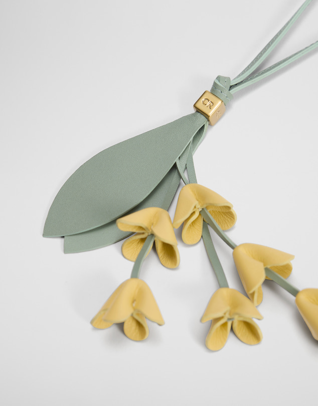 Country Road - Gumflower Leather Charm