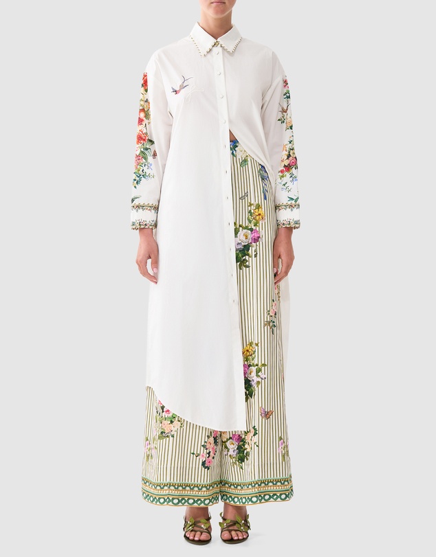 Camilla - Shirt Dress With Back Button Detail