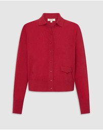 Oroton - Collar Cardigan