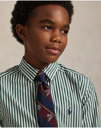 Polo Ralph Lauren - Striped Cotton Poplin Shirt - ICONIC EXCLUSIVE - Teens
