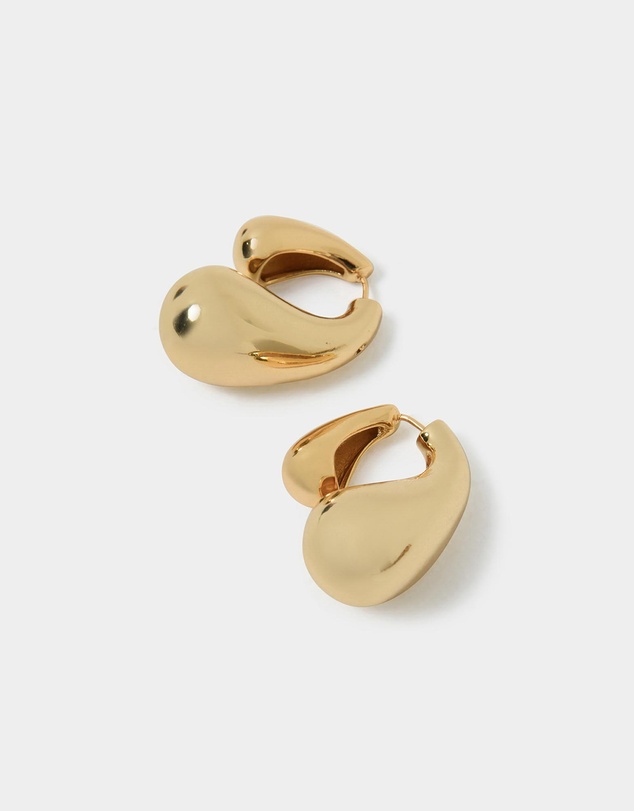 Forcast - Gia Gold Bubble Earrings