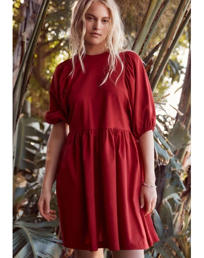 NEXT - Puff Sleeve Mini Dress