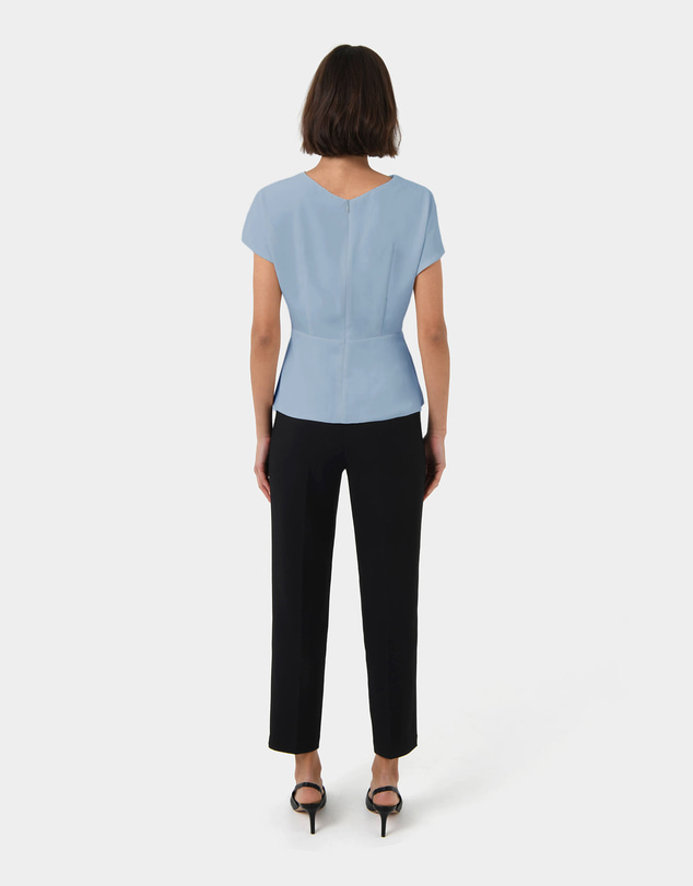 Forcast - Bonnie Gathered Peplum Top