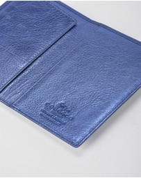 Cobb & Co - Billy Metallic Leather RFID Passport Holder