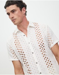 Merlino Street - Embroidered Weekender Shirt