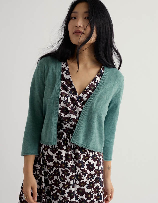Seasalt - Seasalt Cornwall Blue Vanessa Knitted Cardigan