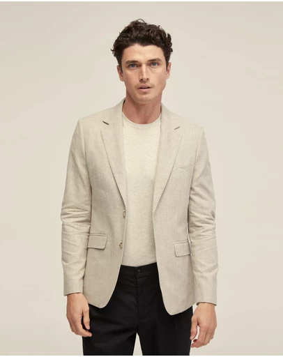 Oxford - Blake Linen Blend Blazer