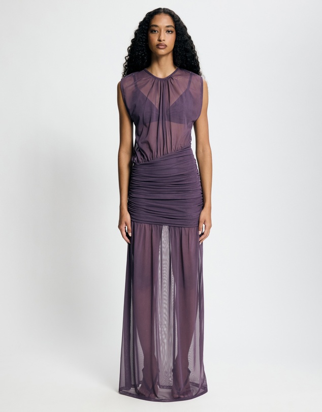 Lover - Marchesa Mesh Maxi Dress