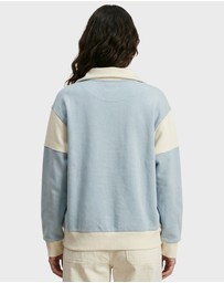 Academy Brand - Maggie Contrast 1/4 Zip