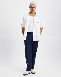 Malbon - ICONS Magnolia Pleated Pants