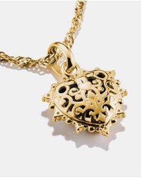 THOMAS SABO - THOMAS SABO Connect Charm black vintage heart Gold