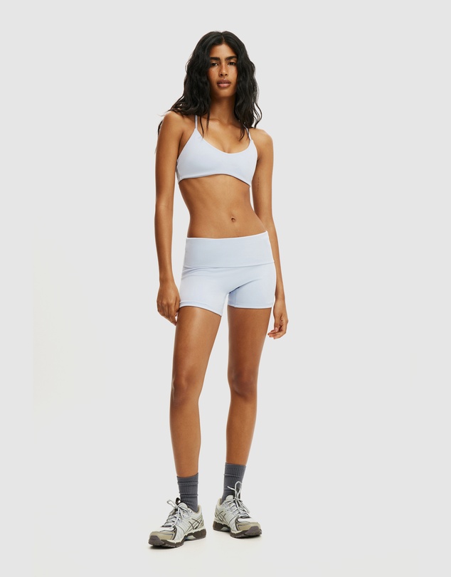 Cotton On Body Active - Ultra Soft Roll Over Shortie Shorts