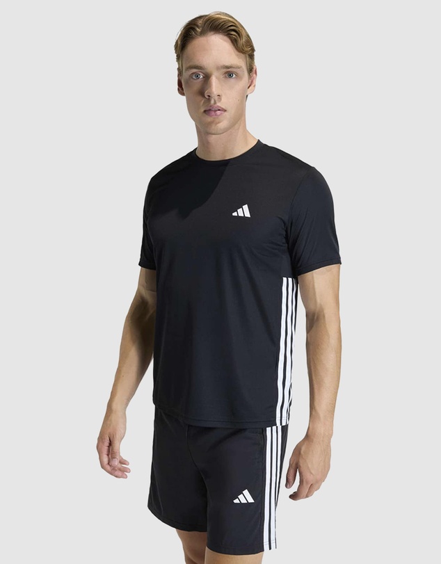 adidas Performance - Workout Essentials Base 3-Stripes T-Shirt