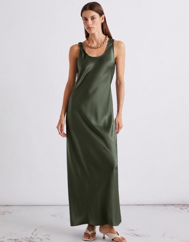 Marella - Satin Slip Maxi Dress