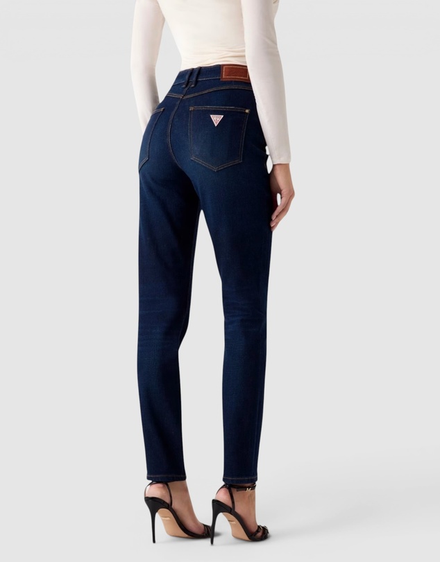 GUESS - High-Rise 1981 Button Skinny Jeans