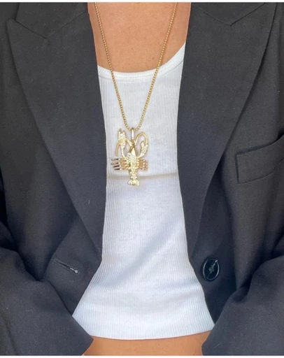 Kitte - Lobster Charm - Gold