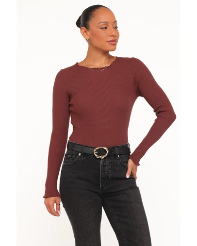 Petal & Pup - Kya Knit Top - Chocolate