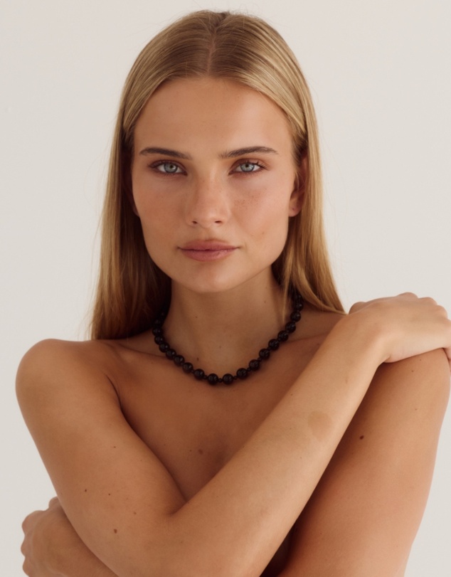 CENDRE - Constance Necklace | Black Agate