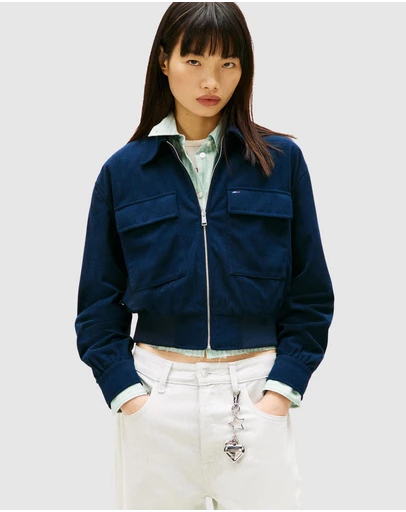 Tommy Jeans - Cord Coach Jacket