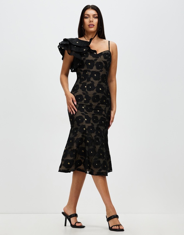 Romance by Honey and Beau - Selena Frill Sleeve Dress