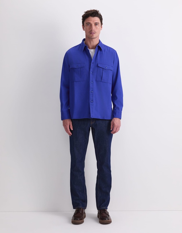Sportscraft - Double Pocket Long Sleeve Overshirt
