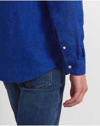 Sportscraft - Linen Long Sleeve Delave Shirt