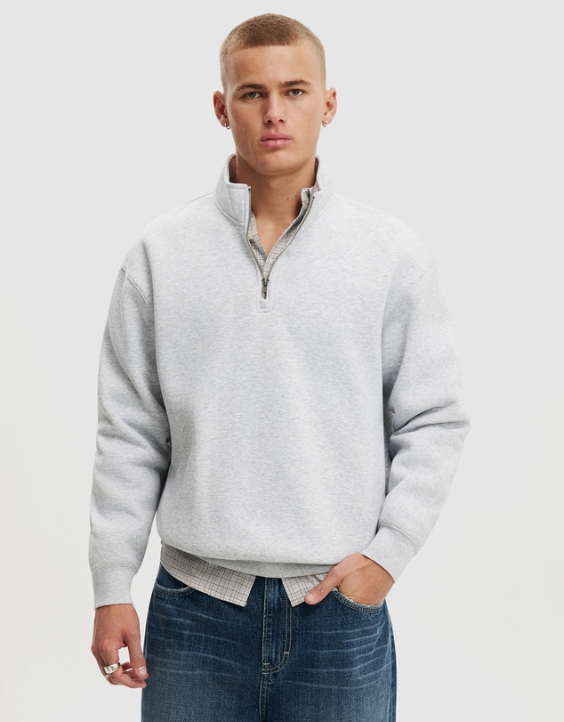 Cotton On - 1/4 Zip Fleece