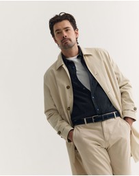 Oxford - Jay Cotton Twill Trench Coat