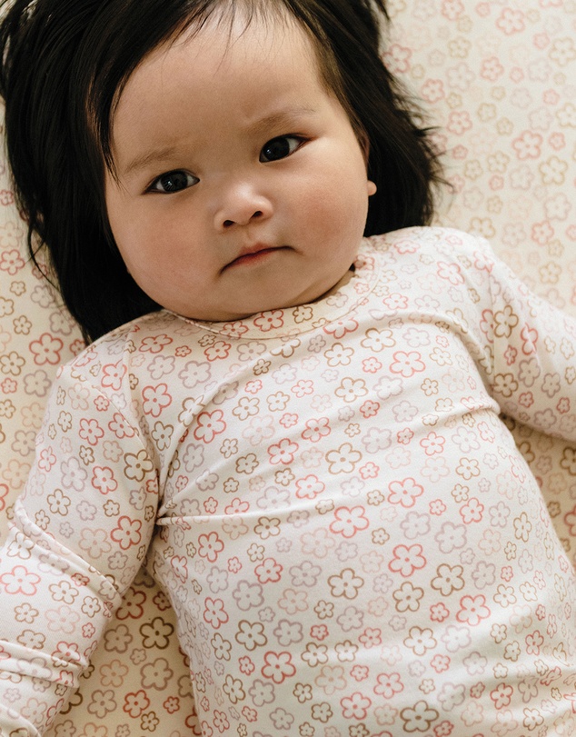 Kynd Baby - Comfy Bodysuit Long Sleeve in Spring Blossom