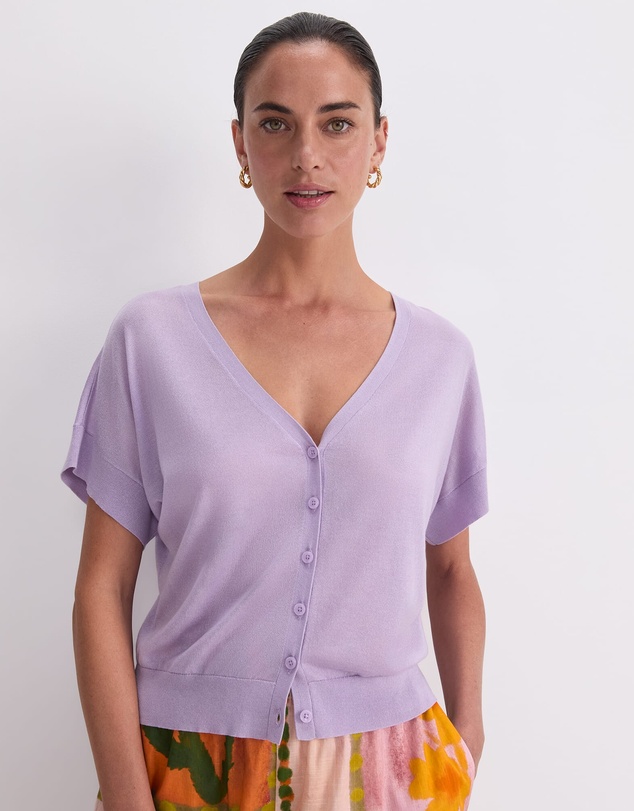 Sportscraft - Silk Blend Reversible Knit