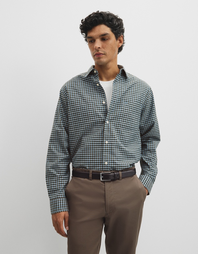 Country Road - Regular Fit Cotton Gingham Shirt