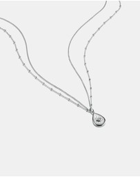 THOMAS SABO - THOMAS SABO Double Necklace with Zirconia Eye
